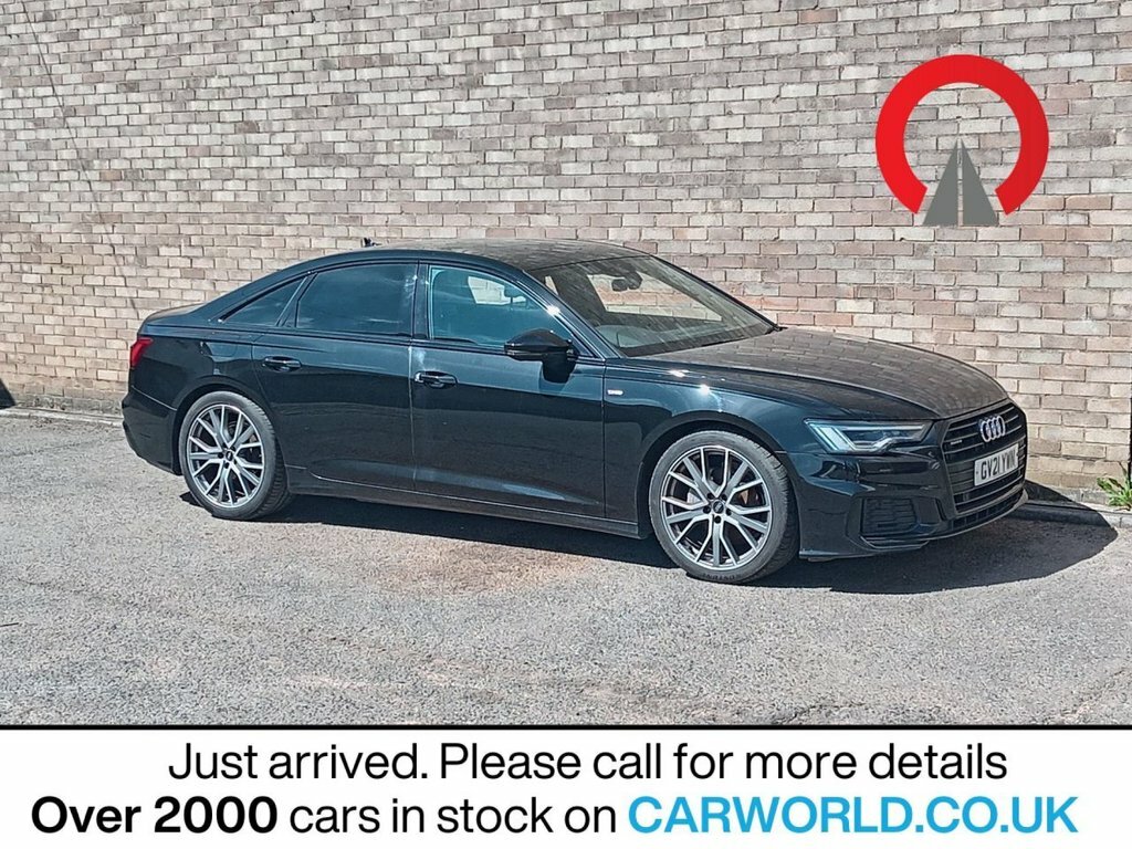 Audi A6 Saloon 2L Black Edition GV21YWN Black