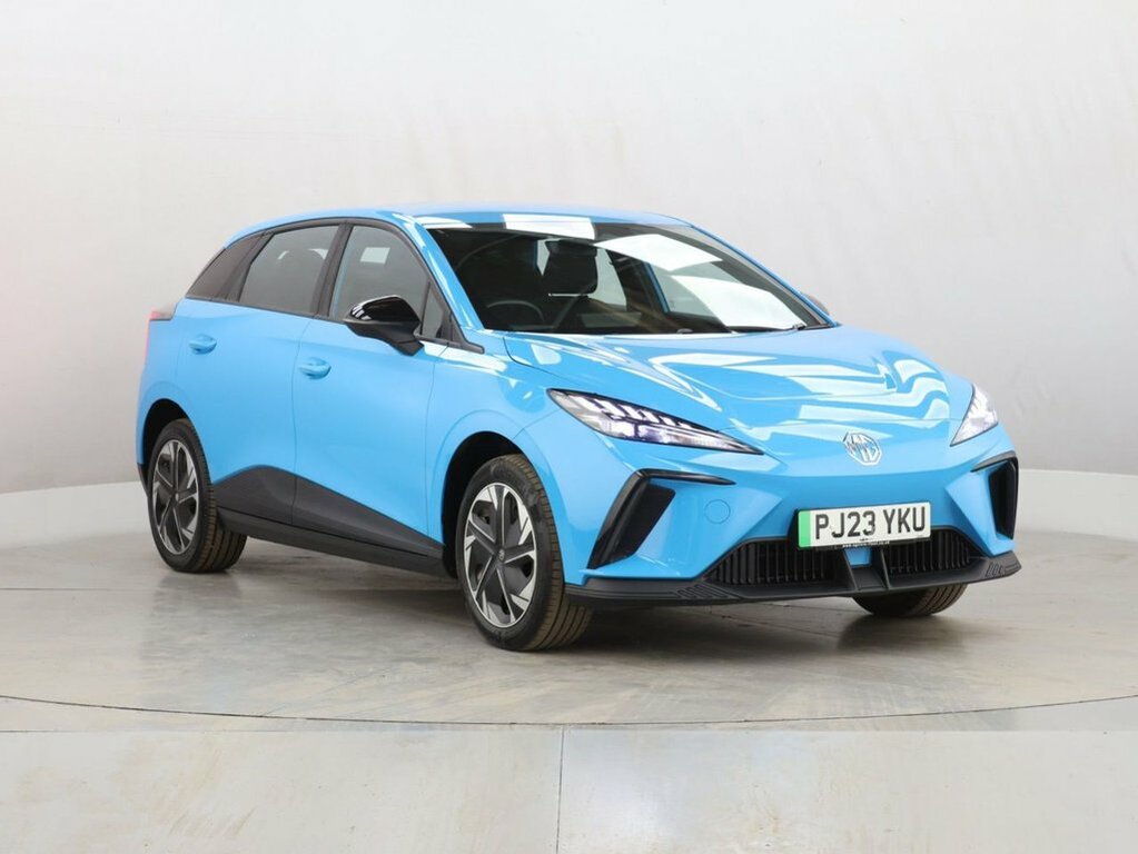 MG MG4 Hatchback PJ23YKU Blue #2