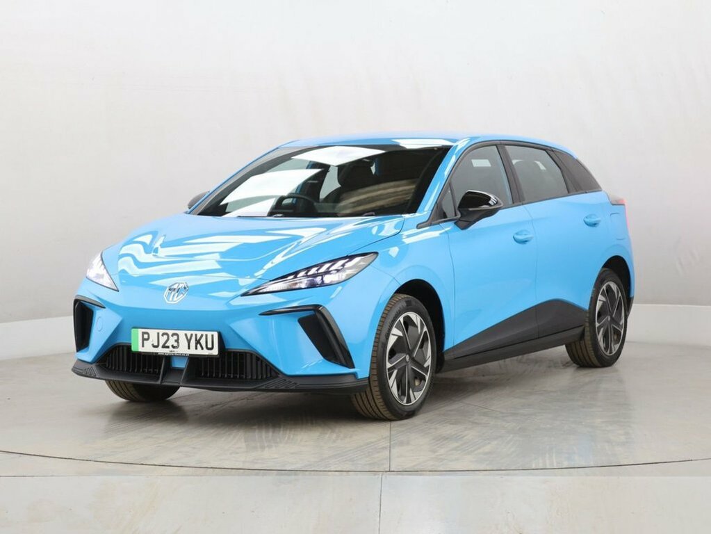 MG MG4 Hatchback PJ23YKU Blue #4