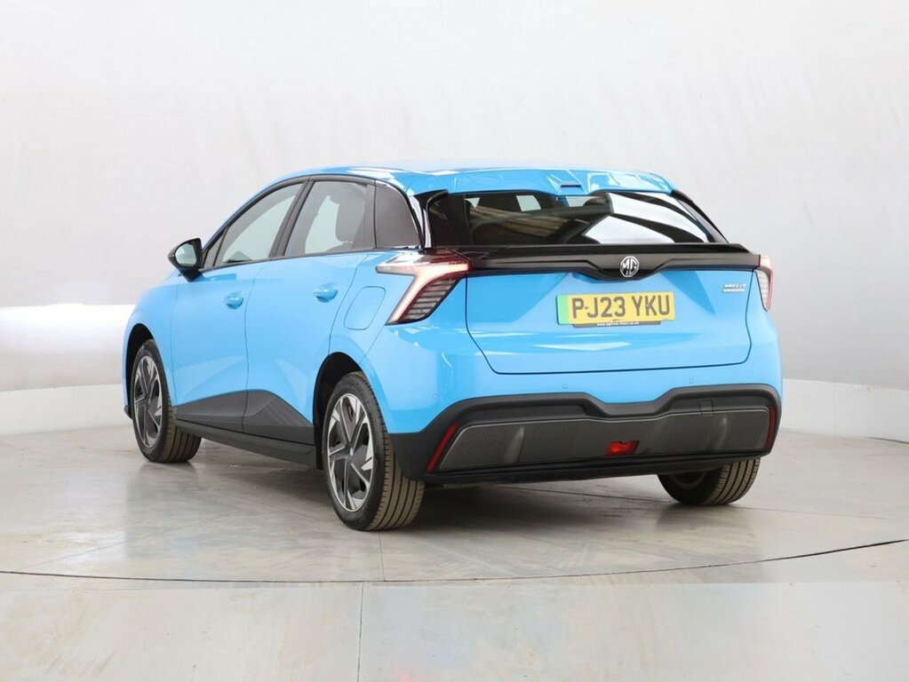 MG MG4 Hatchback PJ23YKU Blue #6