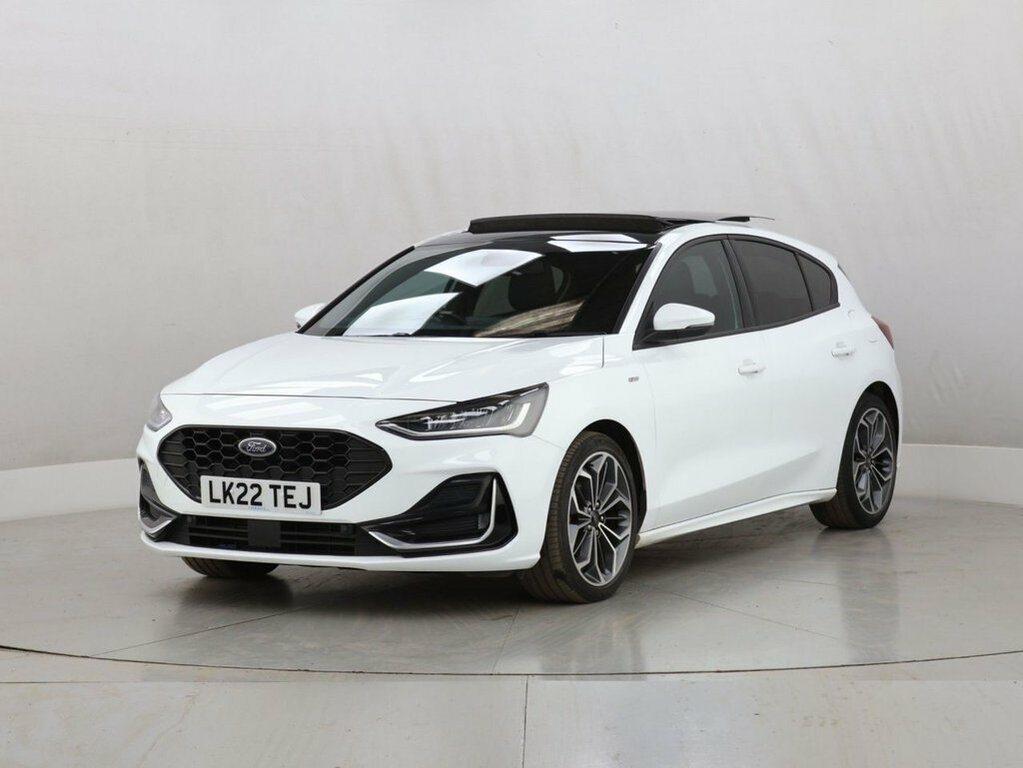 Ford Focus 1L St-line Vignale LK22TEJ White #5