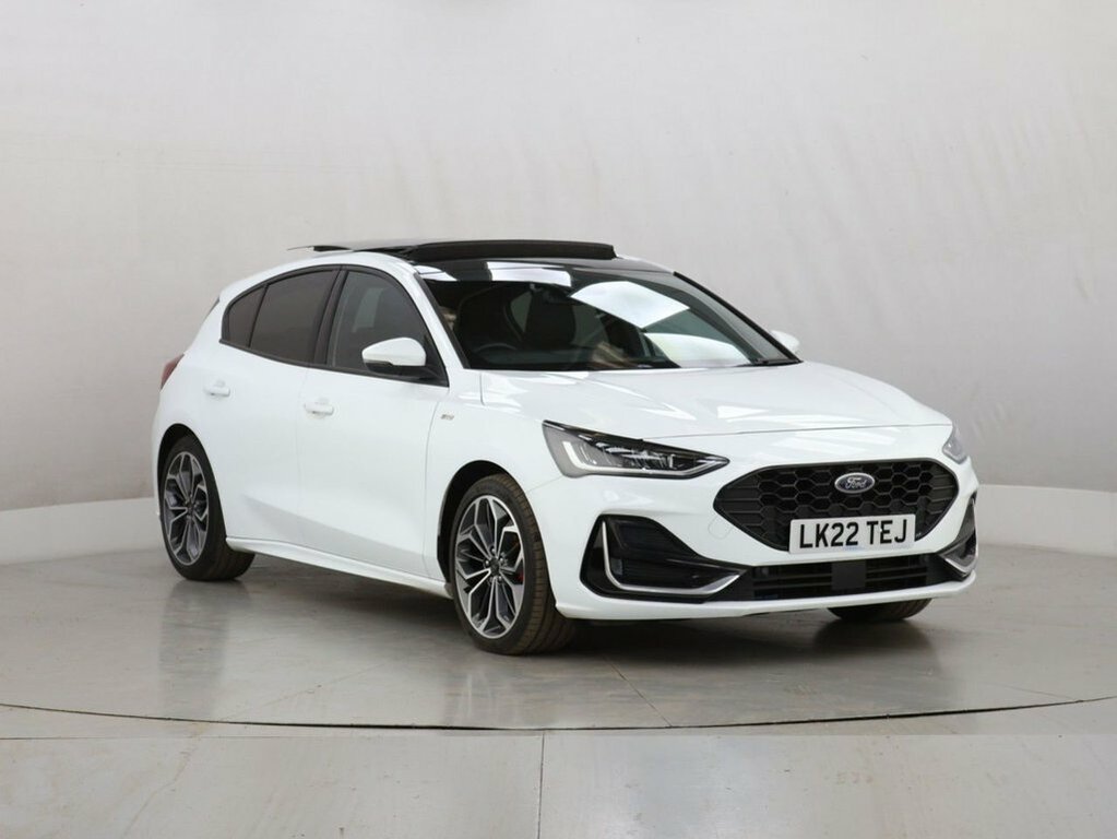 Ford Focus 1L St-line Vignale LK22TEJ White #3
