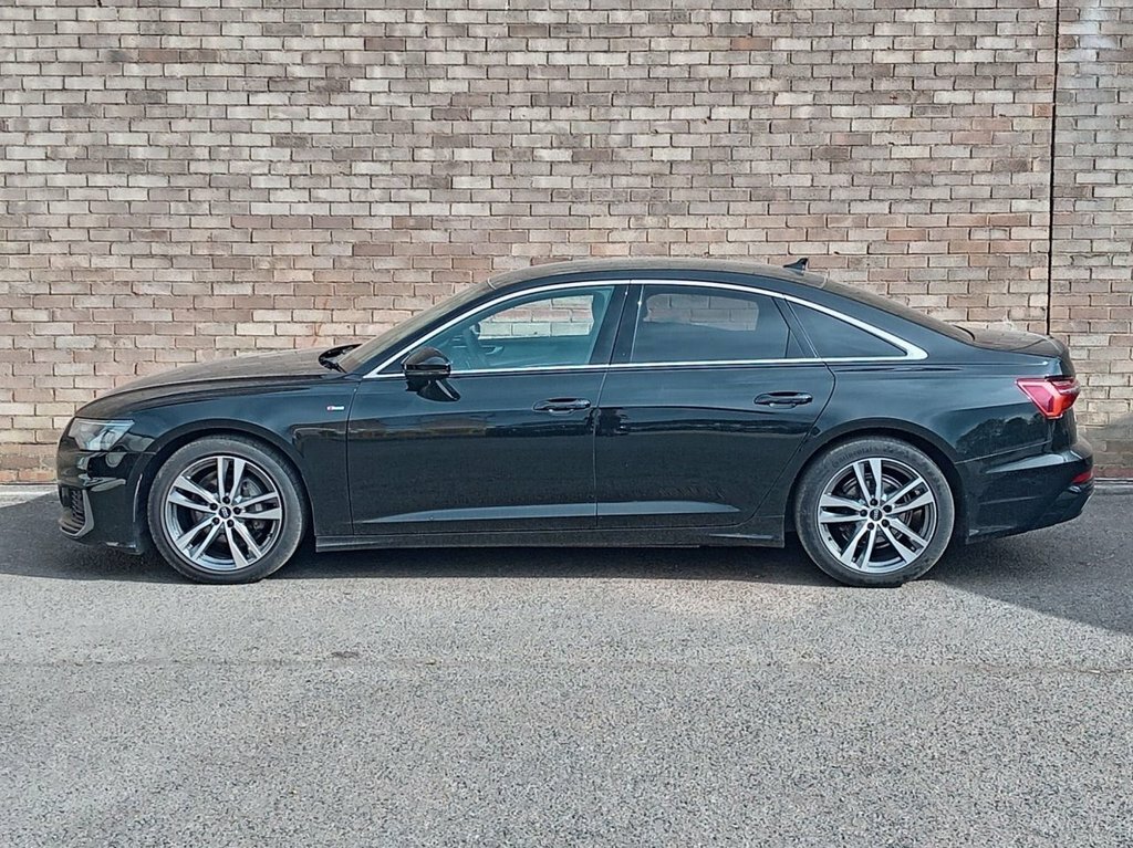 Audi A6 Saloon 2L S Line YY23HCP Black #3