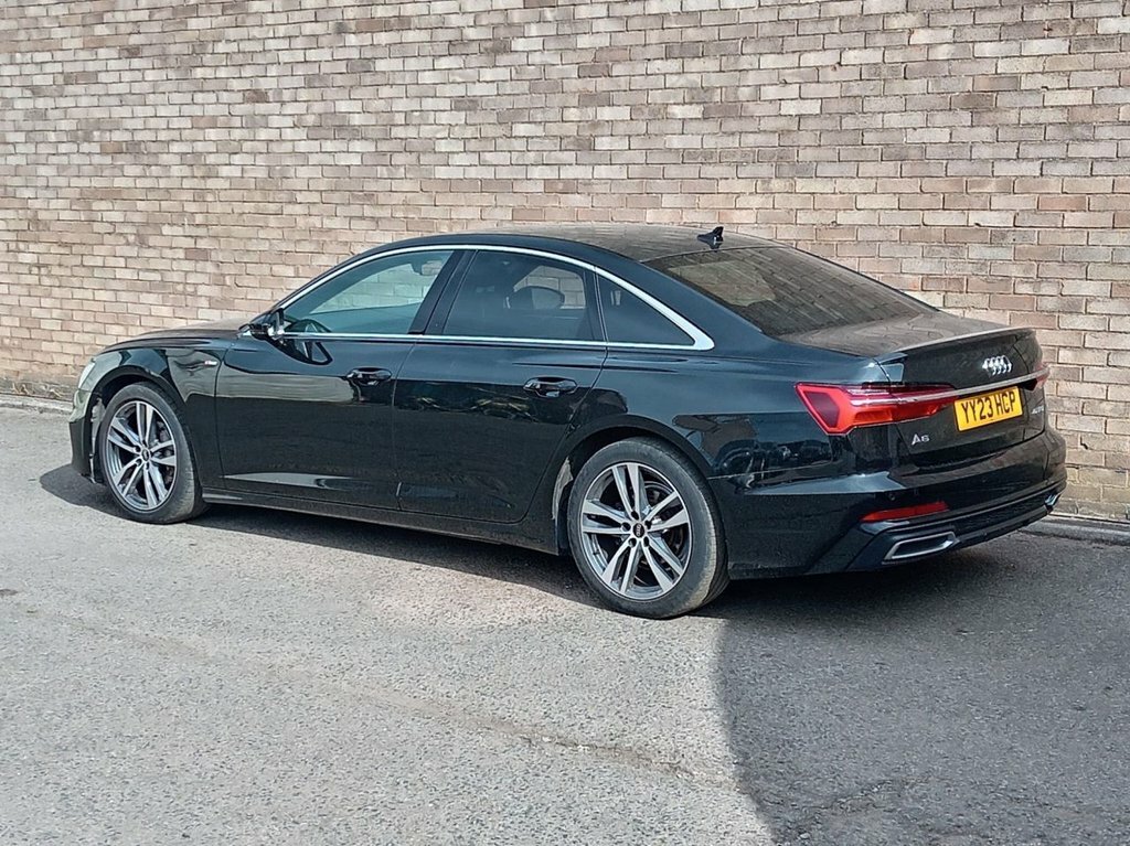 Audi A6 Saloon 2L S Line YY23HCP Black #4