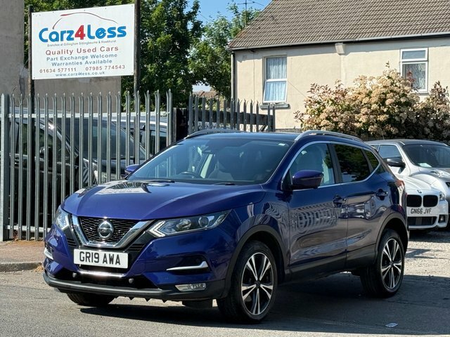 Nissan Qashqai 1.5 Dci N-connecta Euro 6 S S GR19AWA Blue #4