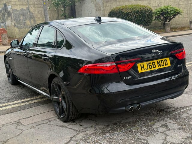 Jaguar XF 2.0D R-sport Euro 6 S S HJ68NDD Black #3