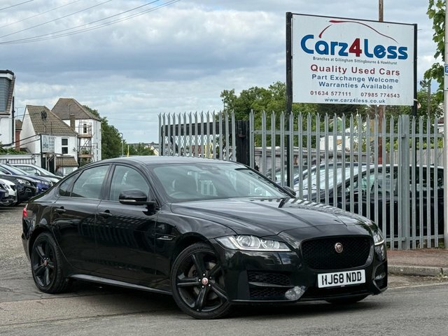 Jaguar XF 2.0D R-sport Euro 6 S S HJ68NDD Black #4