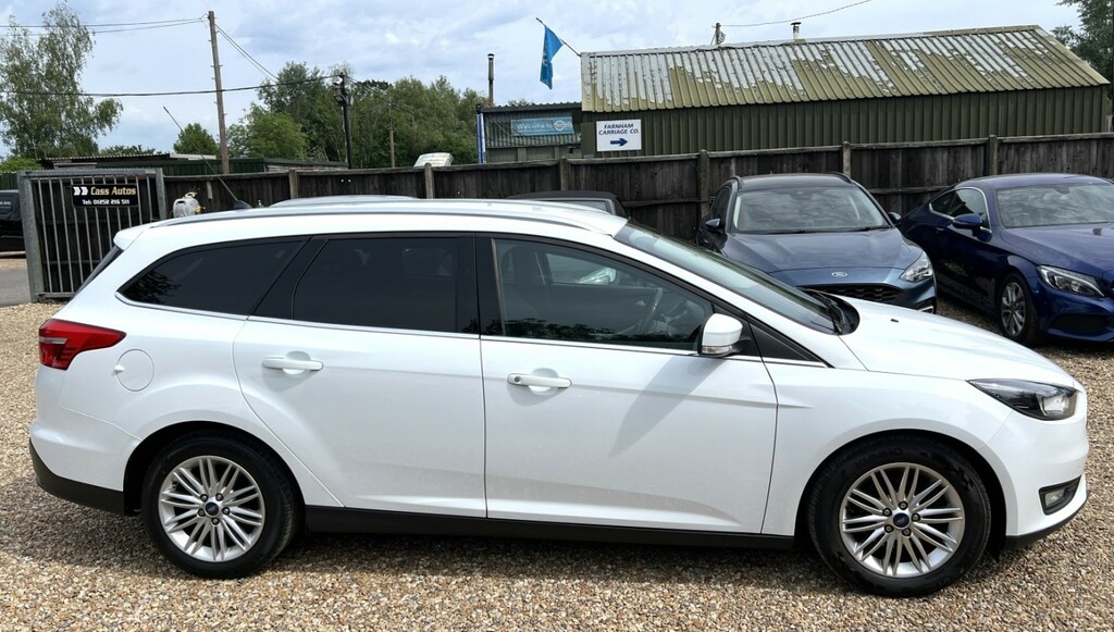 Ford Focus 1.5 Tdci Zetec Edition YT18WSX White #6