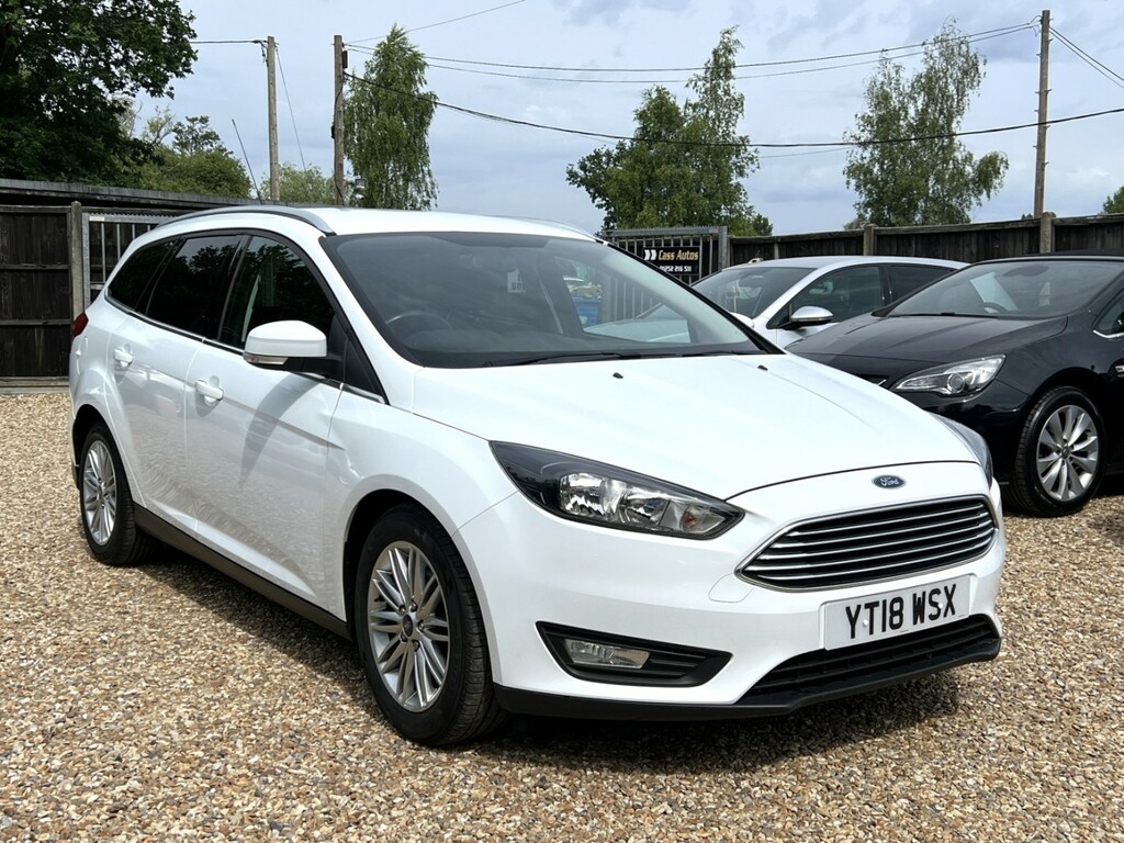 Ford Focus 1.5 Tdci Zetec Edition White