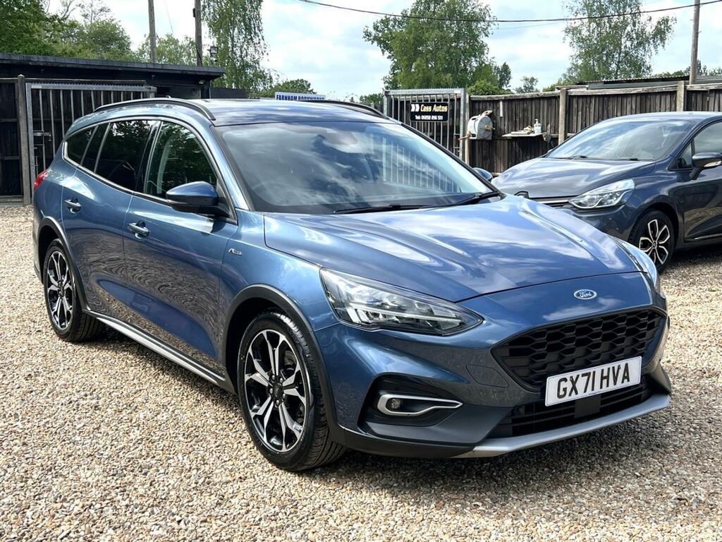 Ford Focus 1.5 Focus Active X Estate 1.5L Ecoblue 120Ps Fwd 8 Blue