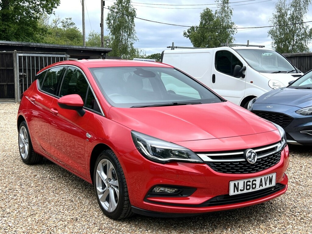 Vauxhall Astra 1.6 Cdti Blueinjection Sri Nav Red