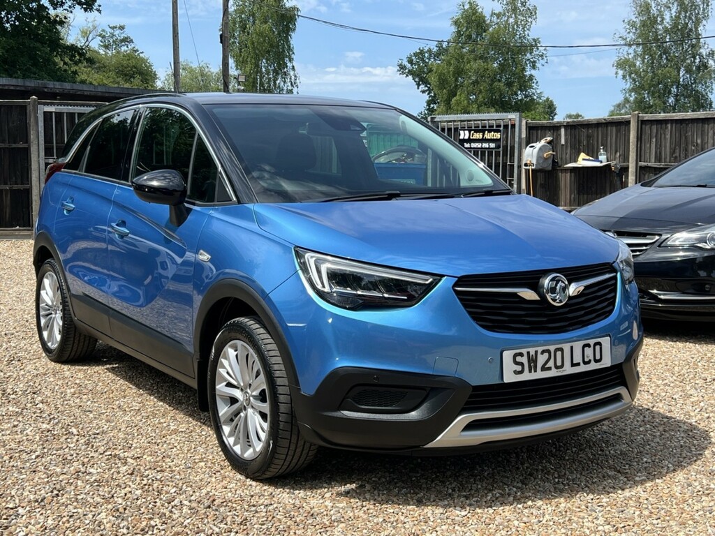 Vauxhall Crossland X 1.2 Turbo Griffin Blue
