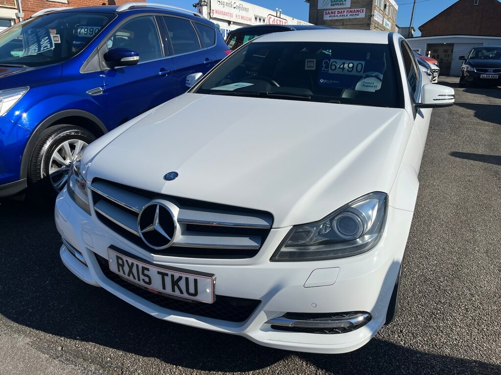 Mercedes-Benz C Class C220 Cdi Executive Se RX15TKU White #3