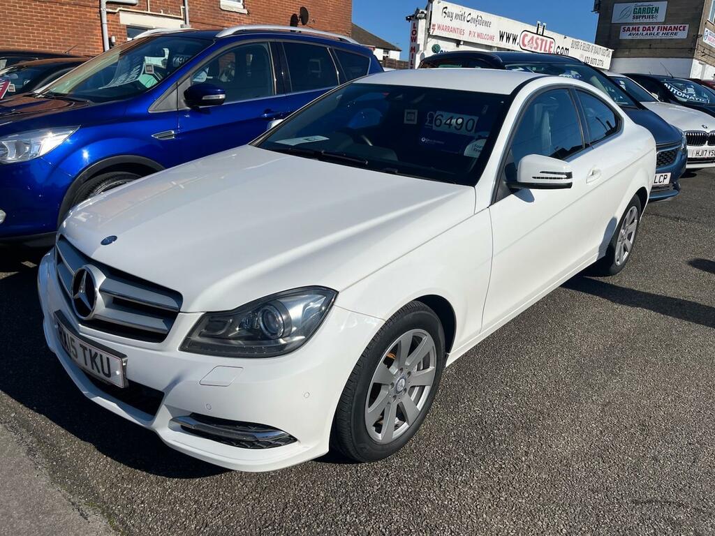 Mercedes-Benz C Class C220 Cdi Executive Se RX15TKU White #2