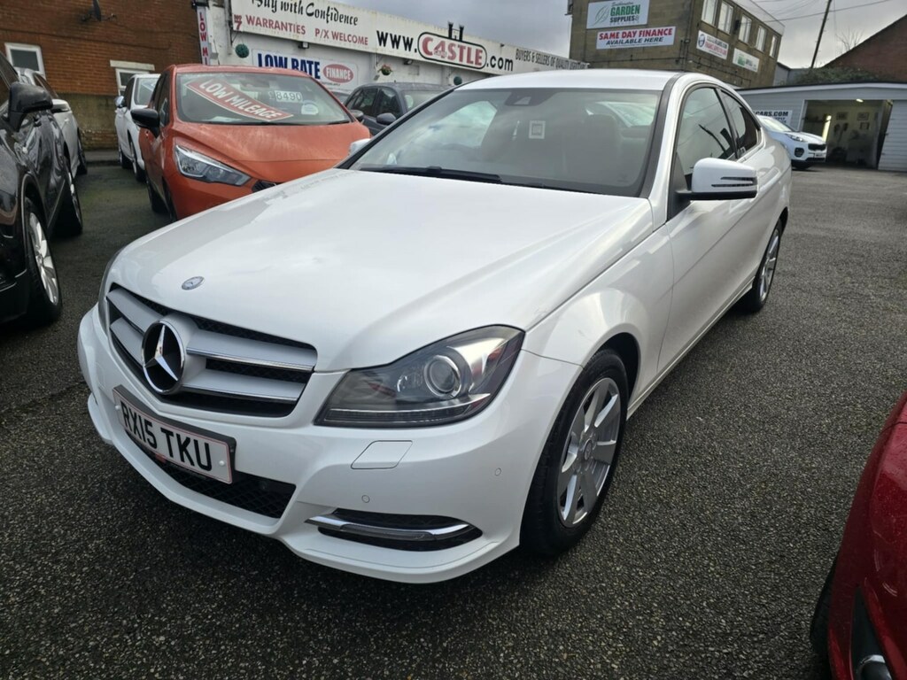Mercedes-Benz C Class C220 Cdi Executive Se RX15TKU White #5