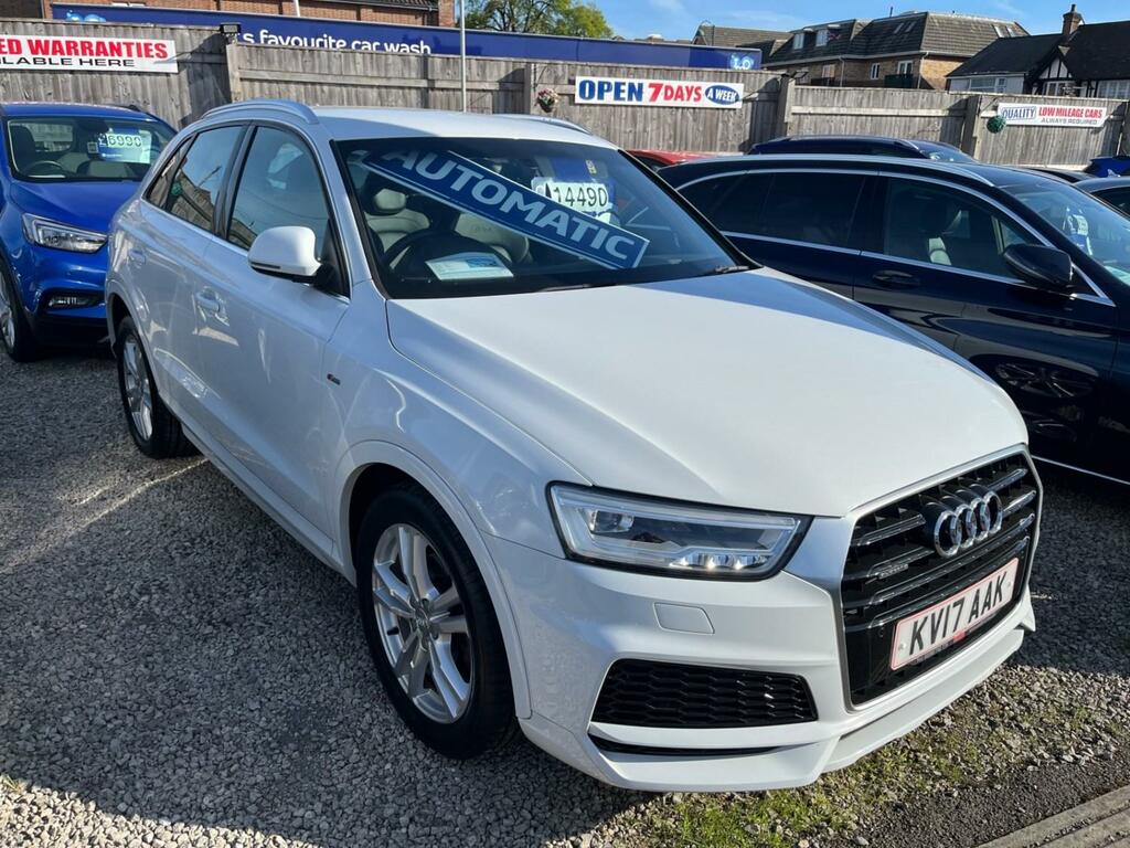 Audi Q3 2.0 Tdi 184 Quattro S Line Edition S Tronic White