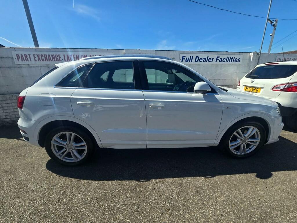 Audi Q3 2.0 Tdi 184 Quattro S Line Edition S Tronic KV17AAK White #3