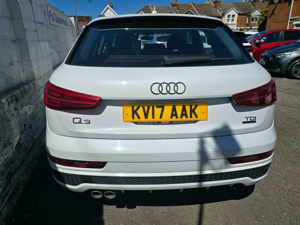 Audi Q3 2.0 Tdi 184 Quattro S Line Edition S Tronic KV17AAK White #5