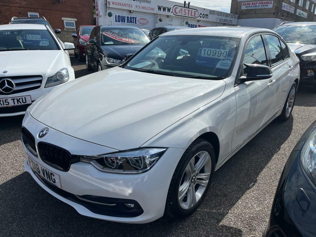 BMW 3 Series 320D Sport FD18VNG White #2