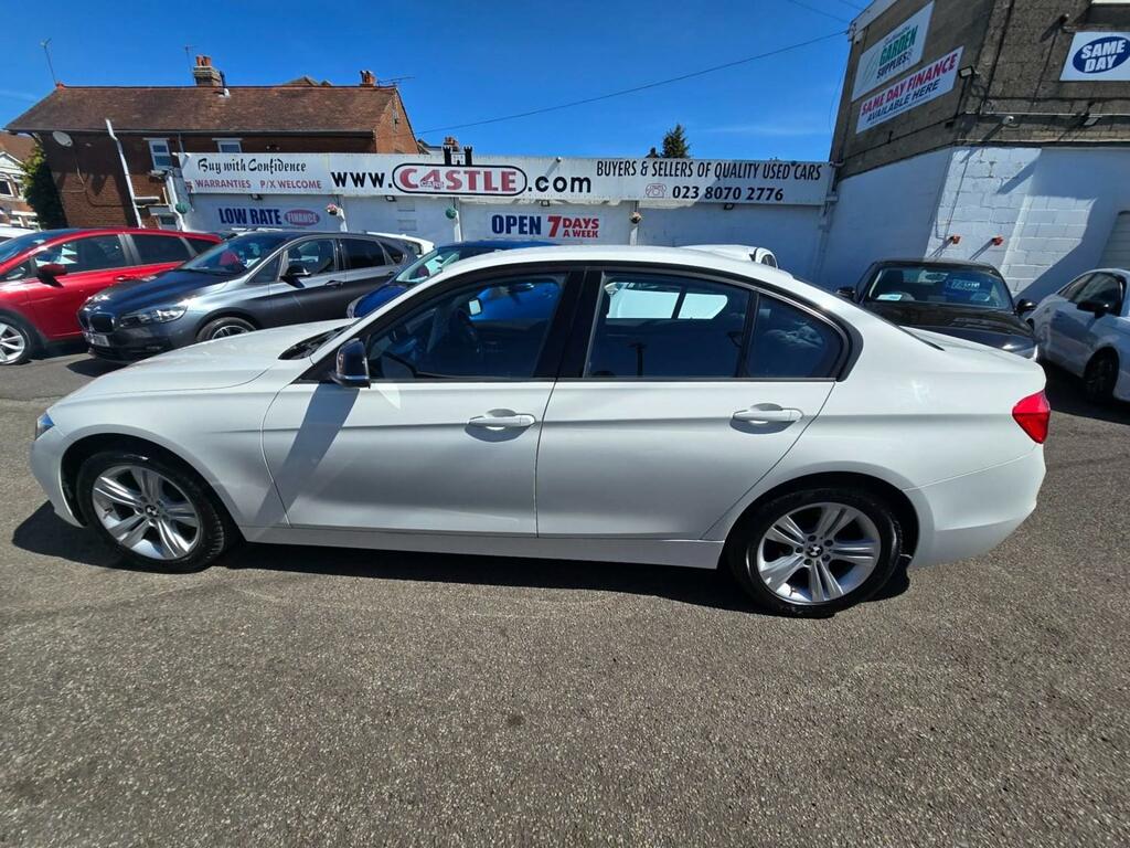 BMW 3 Series 320D Sport FD18VNG White #4