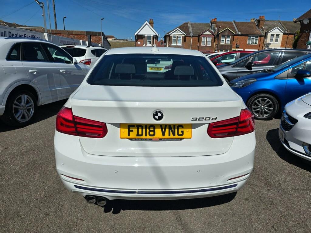 BMW 3 Series 320D Sport FD18VNG White #6
