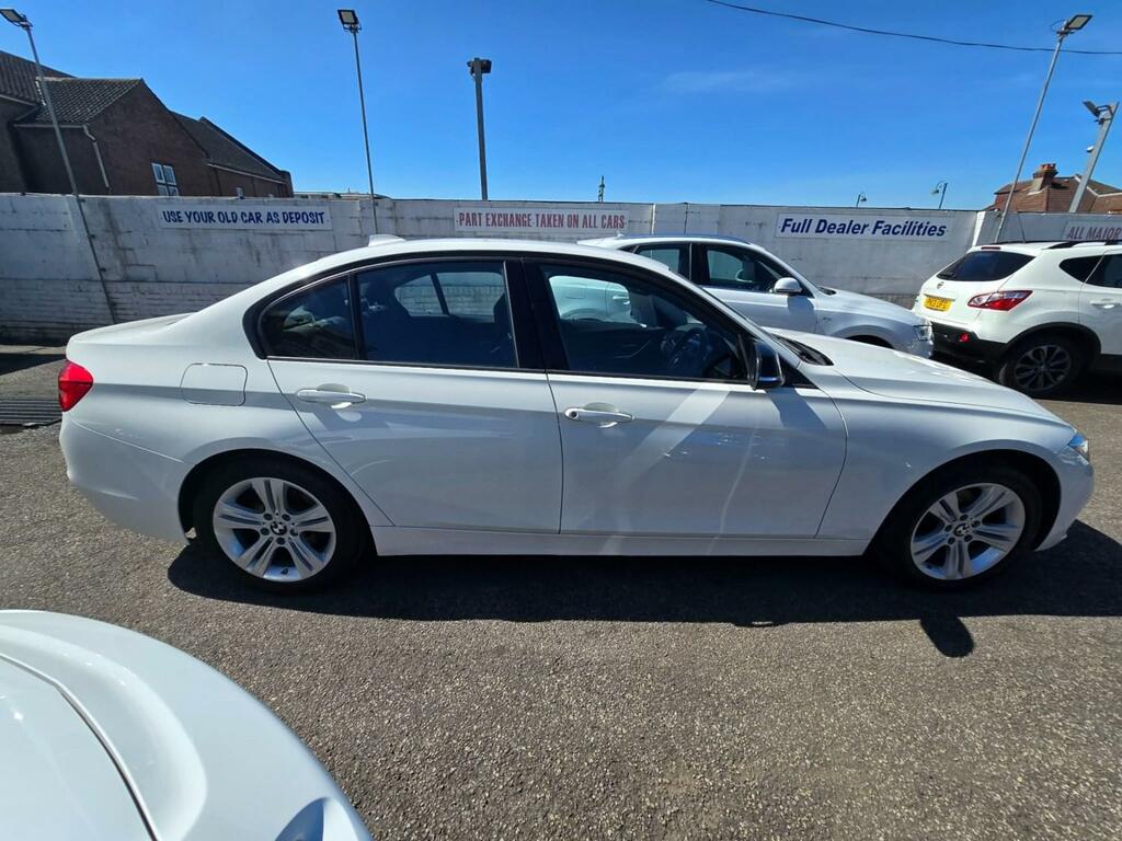 BMW 3 Series 320D Sport FD18VNG White #3