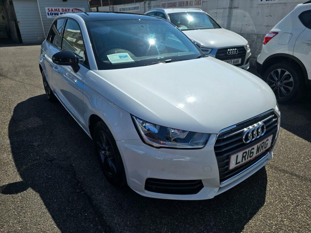 Audi A1 1.6 Tdi Se White #2