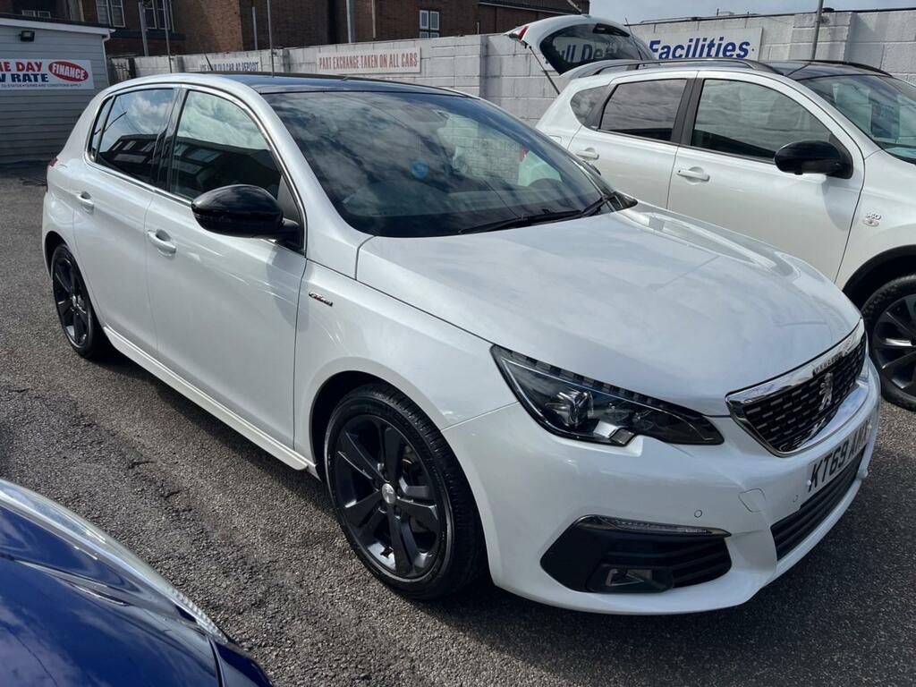 Peugeot 308 1.2 Puretech 130 Gt Line KT69AMX White #5