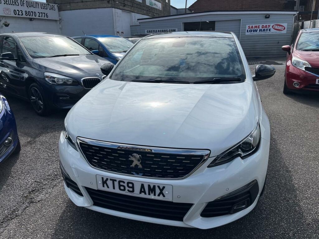 Peugeot 308 1.2 Puretech 130 Gt Line KT69AMX White #3