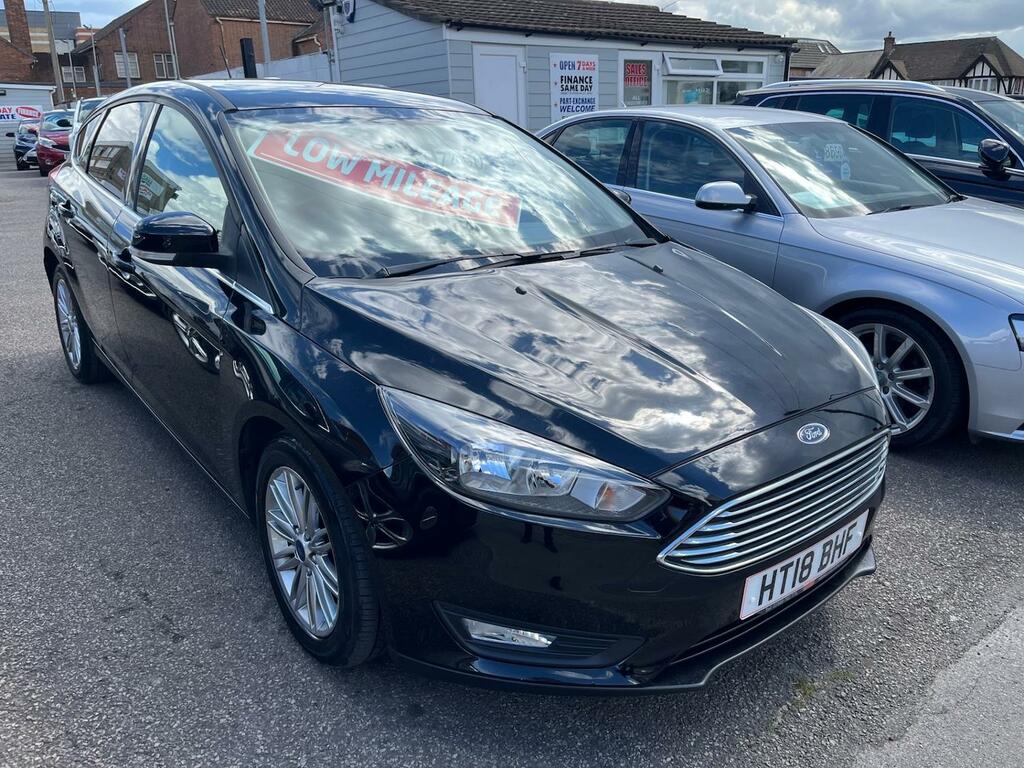 Ford Focus 1.0 Ecoboost 125 Zetec Edition HT18BHF Black #5