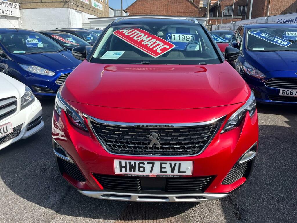 Peugeot 3008 1.2 Puretech Allure Eat6 HW67EVL Red #2