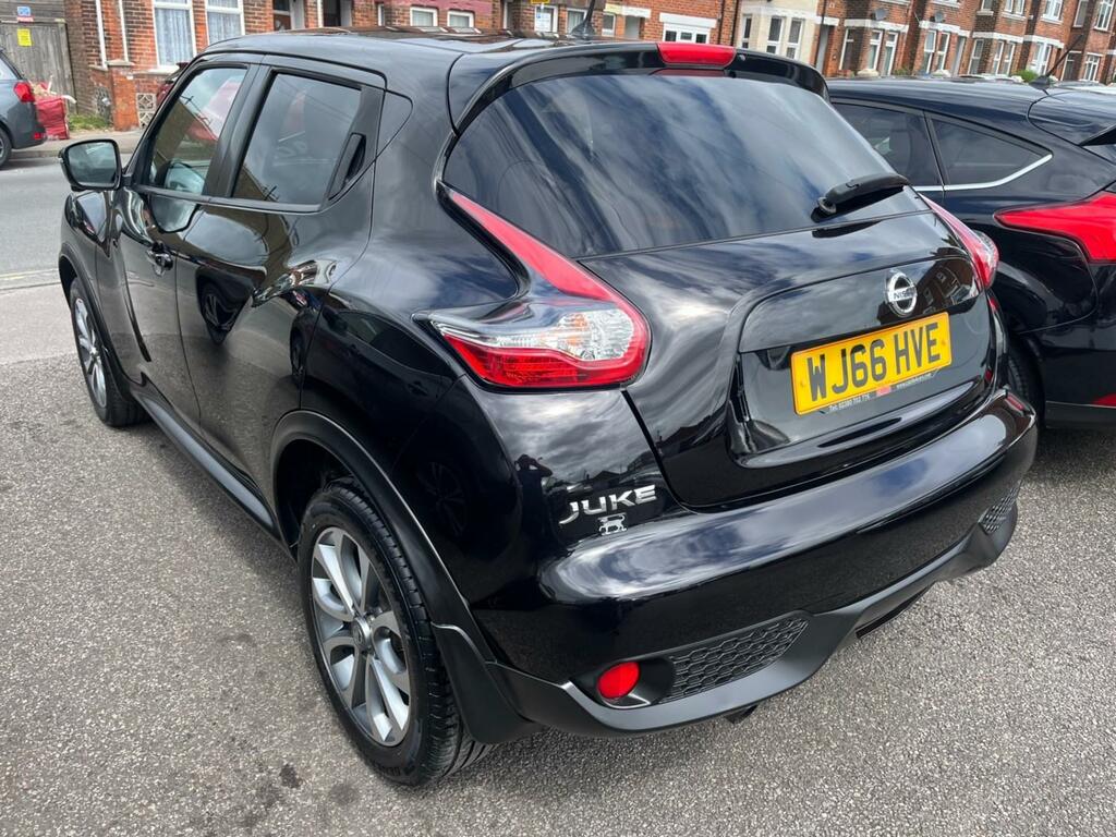 Nissan Juke 1.2 Dig-t Tekna WJ66HVE Black #4