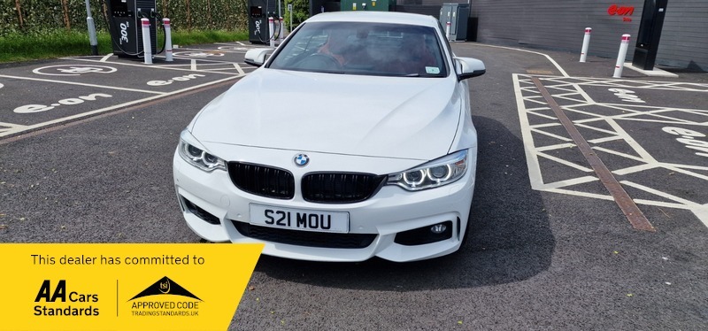 BMW 4 Series Reserve For 99...420D M White #3
