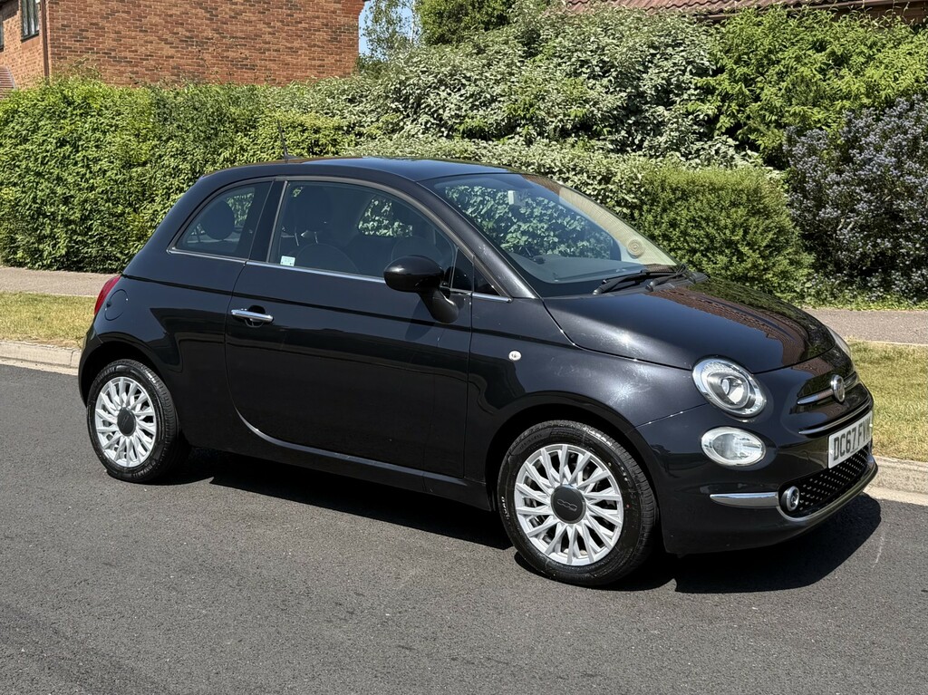Fiat 500 1.2 500 My17 1.2 69Hp Lounge 201867 DC67FVM Black #2