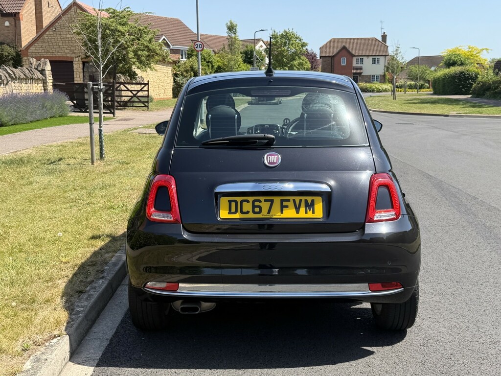 Fiat 500 1.2 500 My17 1.2 69Hp Lounge 201867 DC67FVM Black #5