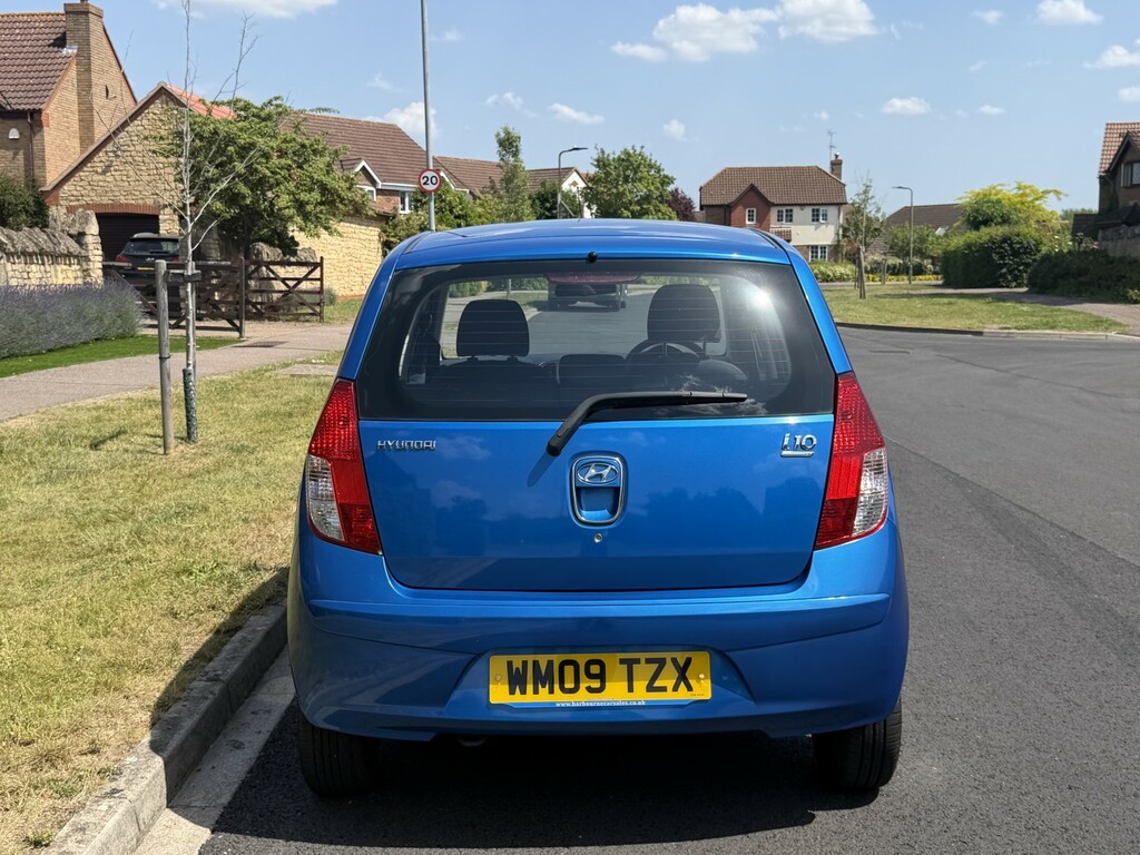 Hyundai I10 1.1 Es 200909 Blue #5