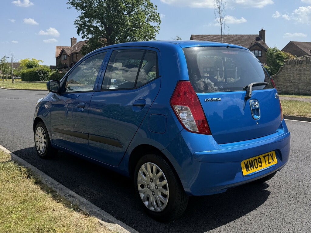 Hyundai I10 1.1 Es 200909 Blue #6