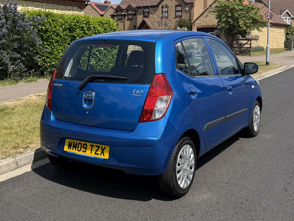 Hyundai I10 1.1 Es 200909 Blue #4