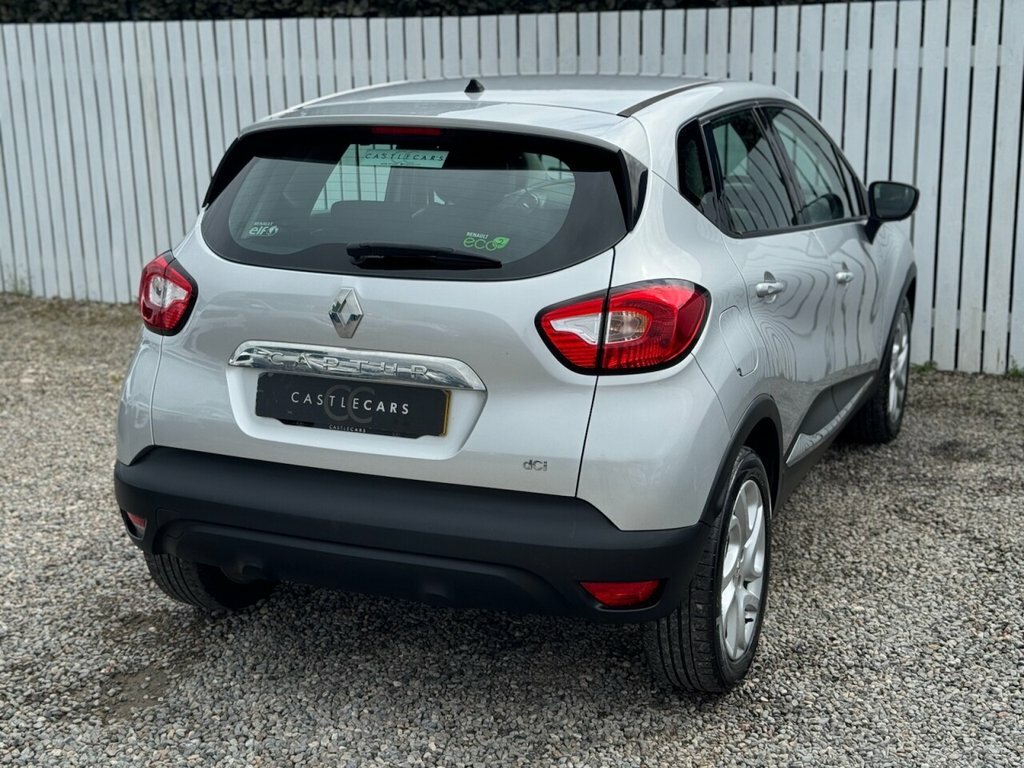 Renault Captur 1.5L Dynamique Nav SA16NRZ Silver #6