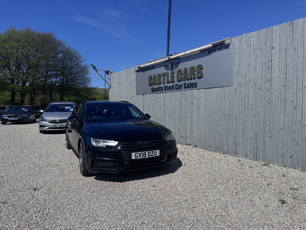 Audi A4 Avant Tfsi Black Edition GV18DZU Black #2