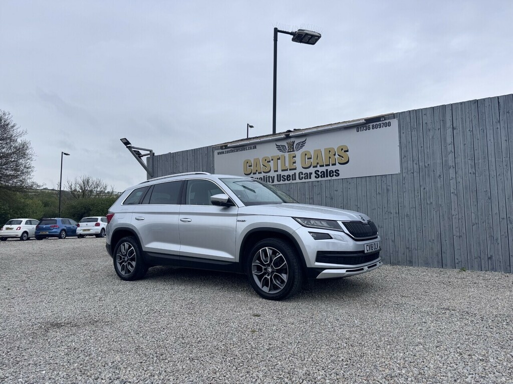 Skoda Kodiaq Tdi Scout CV18OLN Silver #2