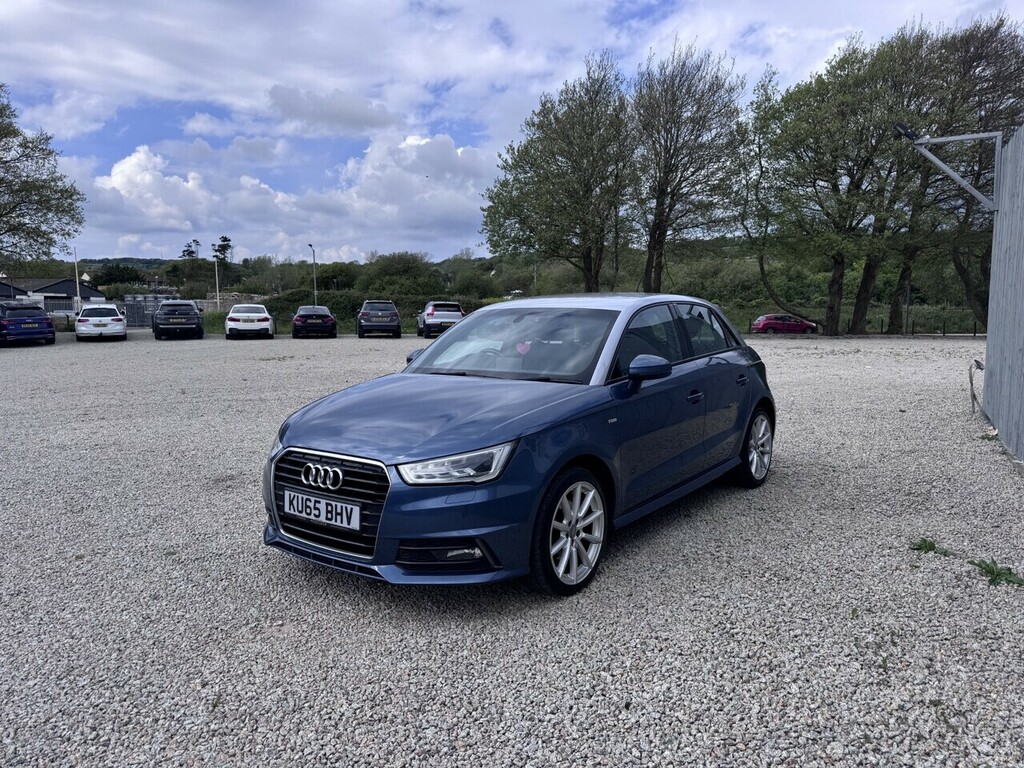 Audi A1 Tdi S Line KU65BHV Blue #2