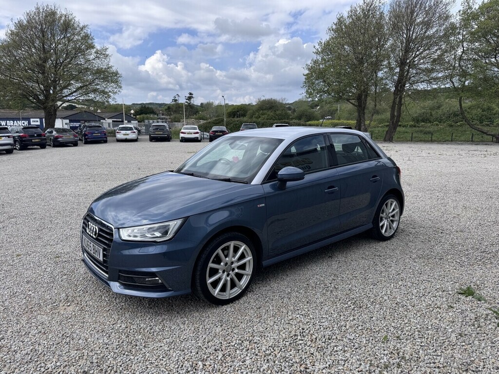 Audi A1 Tdi S Line KU65BHV Blue #3