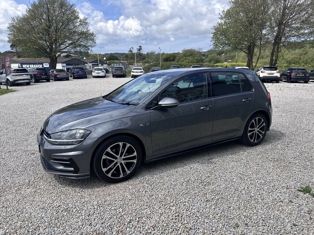 Volkswagen Golf Tdi Bluemotion Tech R-line DF17YOK Grey #3