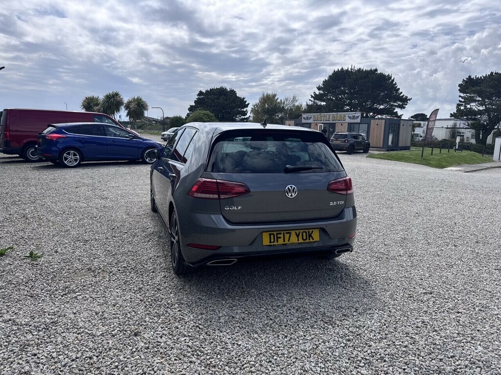 Volkswagen Golf Tdi Bluemotion Tech R-line DF17YOK Grey #4