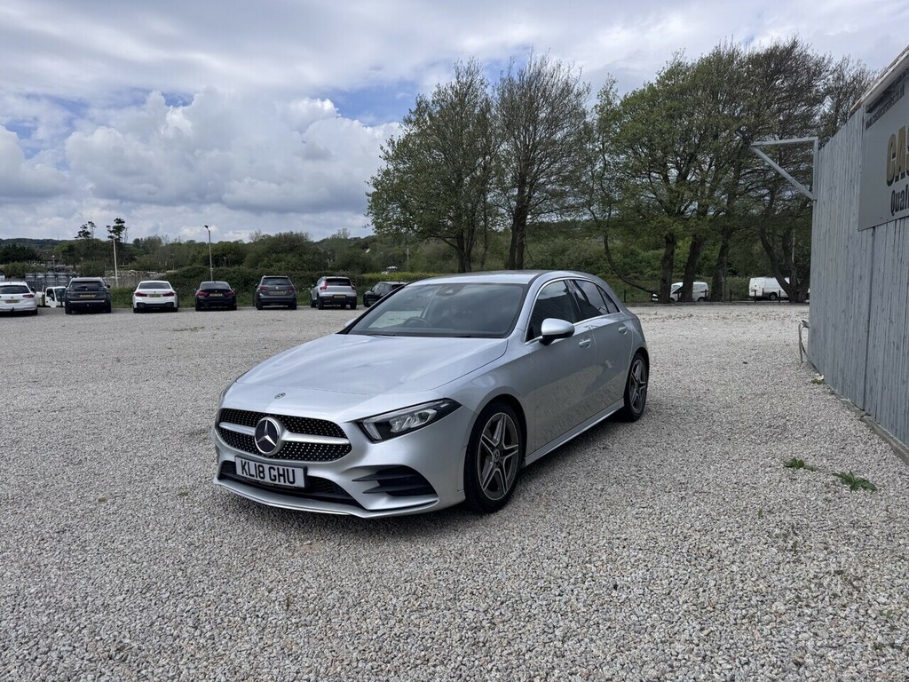 Mercedes-Benz A Class A180d Amg Line KL18GHU Silver #2