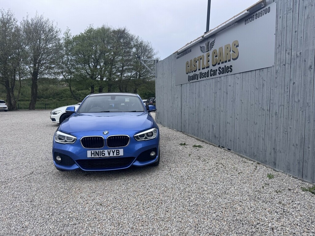 BMW 1 Series 118D M Sport HN16VYB Blue #5