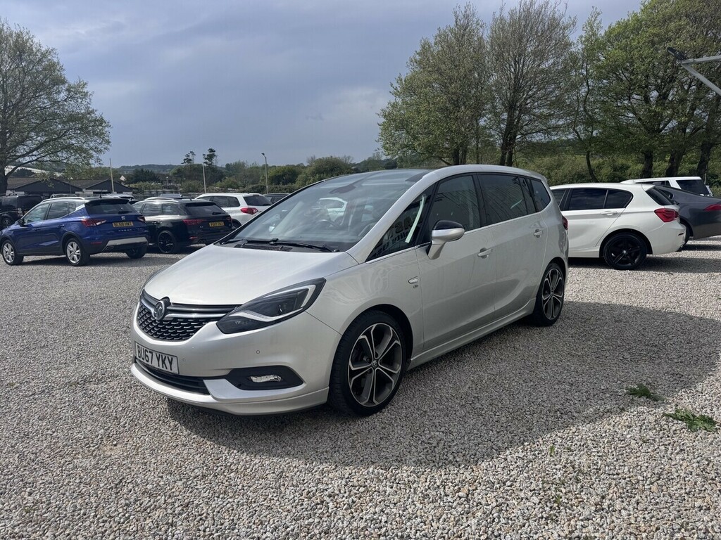Vauxhall Zafira Tourer Cdti Elite Nav BU67YKY Silver #4