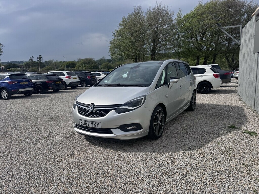 Vauxhall Zafira Tourer Cdti Elite Nav BU67YKY Silver #3