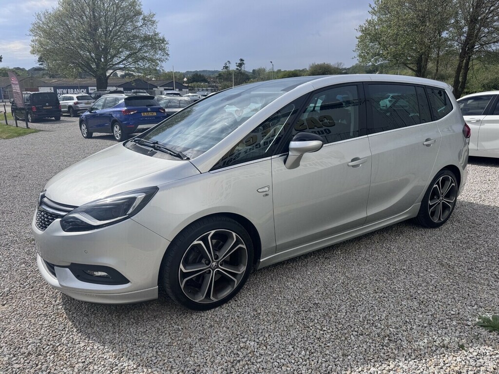 Vauxhall Zafira Tourer Cdti Elite Nav BU67YKY Silver #6